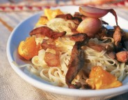 Linguine aiguillettes de canard