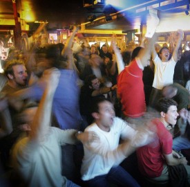 FOOT IRLANDE FRANCE AU PUB