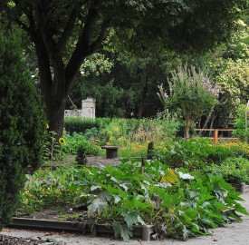 Le potager du Parc Rivière s'apprête à accueillir de nombreux gourmets ce samedi.